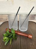 Hobnail Highball Glass